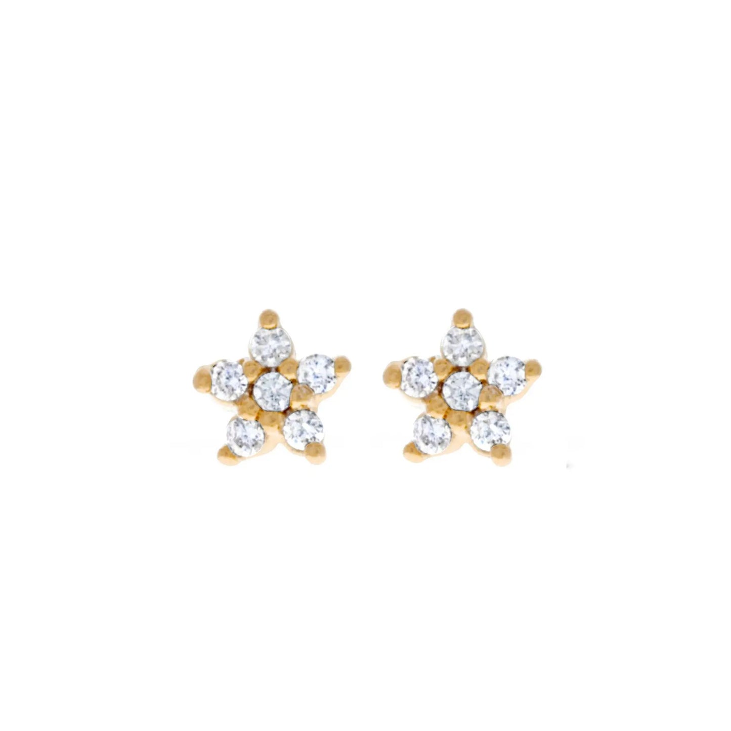 Dainty Celestial Stud Earrings