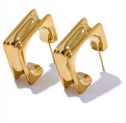 Eclipse Hoop Earrings