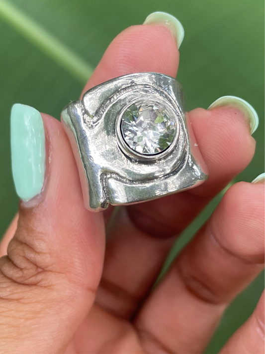 Vintage Stirling Silver Ring