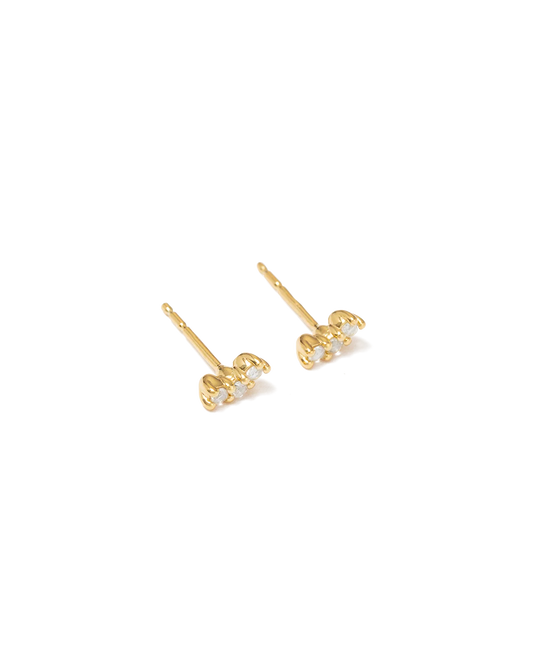 Tiny Zircon Stud Earring
