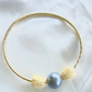 Pīkake + Tahitian Pearl Bangle