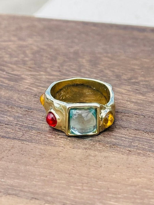 Mint Green Vintage Ring