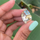 Natural Blue Topaz Ring