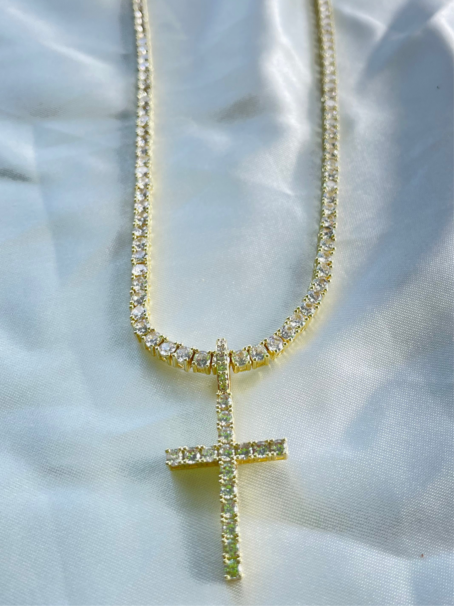 Diamond Cross Pendant