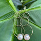 14K Gold-Filled Pink Fresh Water Pearl Earrings