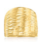 Diamond Cut Gold Ring