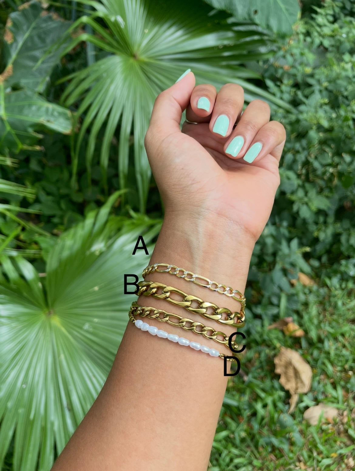 Gold Chain Bracelets