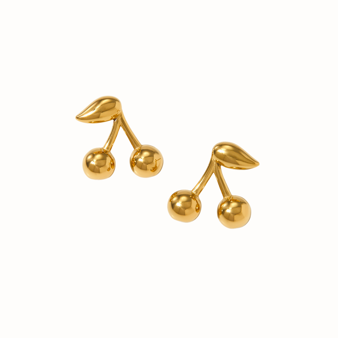 Chic Cherry Studs