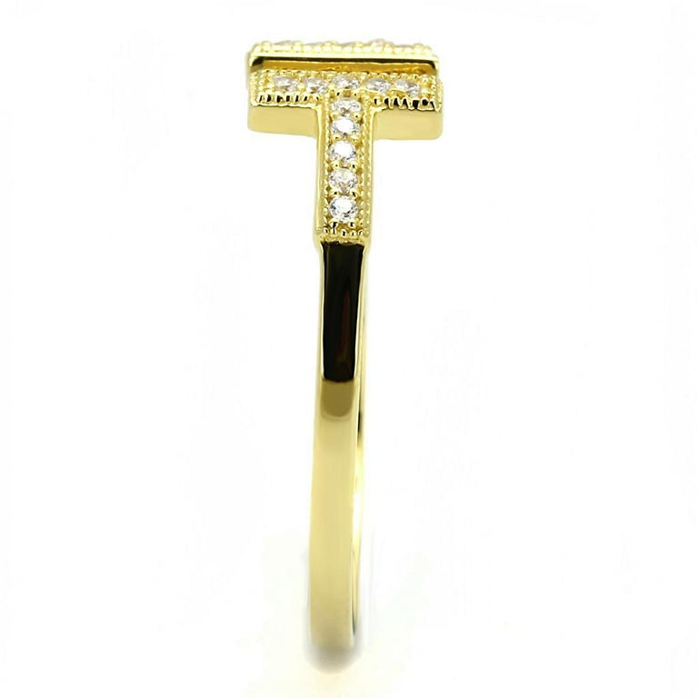 Double Bar Gold Ring