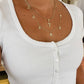 Smiley Gold Necklace