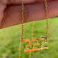 Gold Angel Number Necklace