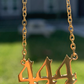 Gold Angel Number Necklace